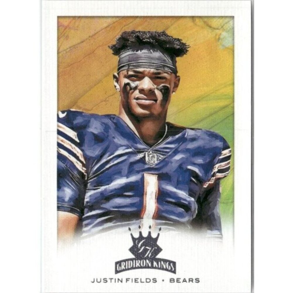 2021 Panini Chronicles Gridiron Kings Justin Fields Steelers #GK-4